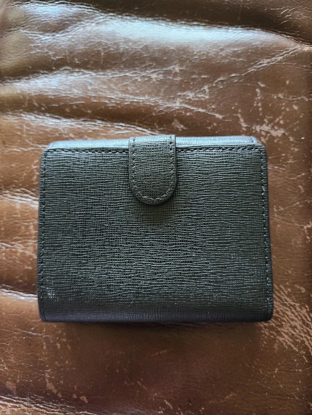 Sale🥰 Furla Saffiano Compact Trifold Wallet BNWOT